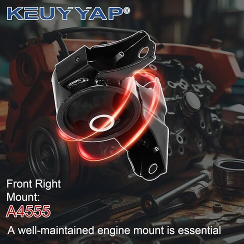 5Pcs Engine Motor Mount Compatible with Honda Odyssey V6 3.5L 2005 2006 Transmission Mount Set, Replace A4555 A4559 A65026EL A4583EL A6582 in Kuwait