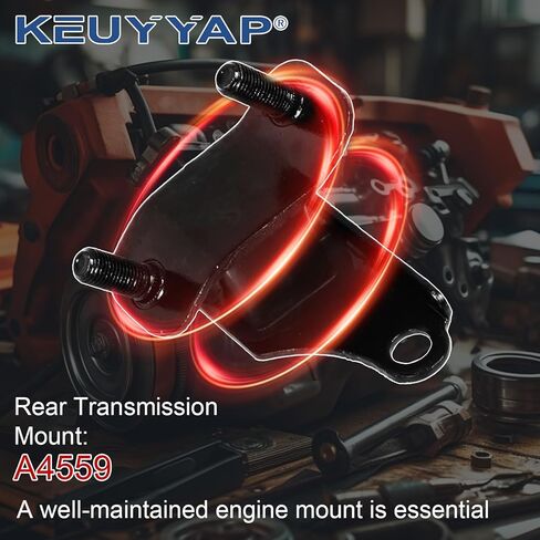 5Pcs Engine Motor Mount Compatible with Honda Odyssey V6 3.5L 2005 2006 Transmission Mount Set, Replace A4555 A4559 A65026EL A4583EL A6582 in Kuwait