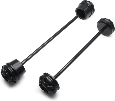 MZS Motorcycle Axle Sliders, Rear Front Wheel Fork Crash Slider Cap Crash Protector Compatible with FZ09 FJ09 2014-2017 | MT09 2018-2020 | Tracer 900/ GT 2019-2020 | XSR 900 2016-2020 in Saudi Arabia