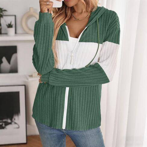 Women's Zip Up Hoodies, Long Sleeve Hoodie, Casual Sweatshirt Jackets Tops in Saudi Arabia
