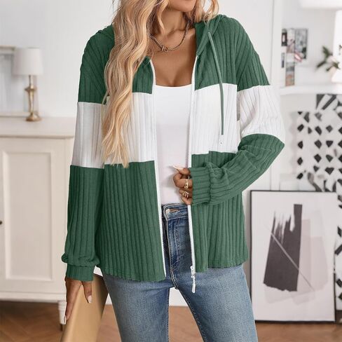 Women's Zip Up Hoodies, Long Sleeve Hoodie, Casual Sweatshirt Jackets Tops in Saudi Arabia