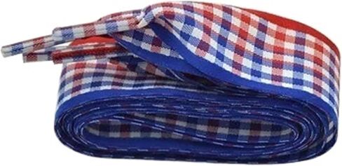 2.5cm British Style Lattice Shoelaces, Printed Sports Laces for Women & Men in Saudi Arabia