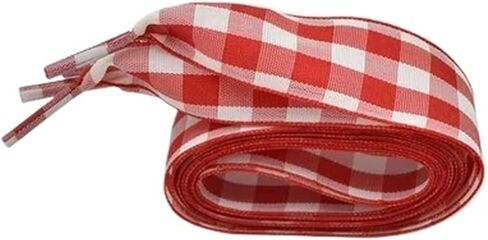 2.5cm British Style Lattice Shoelaces, Printed Sports Laces for Women & Men in Saudi Arabia