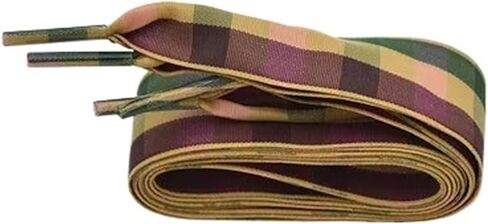 2.5cm British Style Lattice Shoelaces, Printed Sports Laces for Women & Men in Saudi Arabia