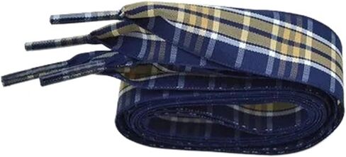 2.5cm British Style Lattice Shoelaces, Printed Sports Laces for Women & Men in Saudi Arabia