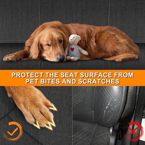 Seat Covers Compatible with 1997-2004 Porsche Boxster 911/996/986, Heavy Duty Cationic Linen Fabric Seat Protector in Kuwait