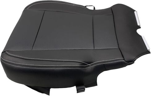 Car Seat Cover for Ford F150 Lariat 2015-2017,4 PCS Driver Passenger Perforated Leather Seat Cover,Replacement Car Seat Covers for Ford F150 Lariat 2015-2017,Black in Kuwait