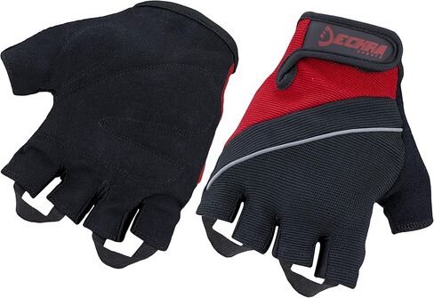 Deckra Cycling Gloves Half Finger Padded Shock-Absorbing Anti Slip Palm MTB Bicycling Gloves in Kuwait