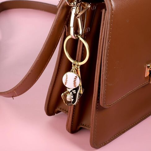 Baseball Keychain, Multi-Sport KeyChain Baseball Glove & Bat Keychains for Boys Backpack Keychains Basketball Football Sports Soccer Ball Key Chains Sports Bag Charms for Men Women Boys Girls in Saudi Arabia