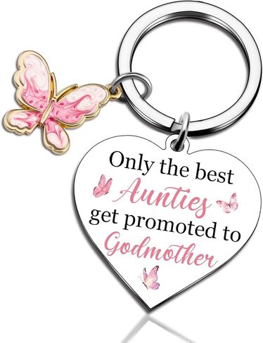 Godmother Proposal Gift Godmother Gift God Mother Keychain God Parents Presents Proposal Gifts Mother's Day Gifts for GodMom in Kuwait