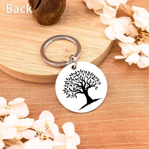 Tree of Life Gifts for Women Tree of Life Keychain Uplifting Gifts for Women Cancer Fighting Gifts for Woman Inspirational Encouragement Gift for Womens Social worker Birthday Thanksgiving Easter in Kuwait