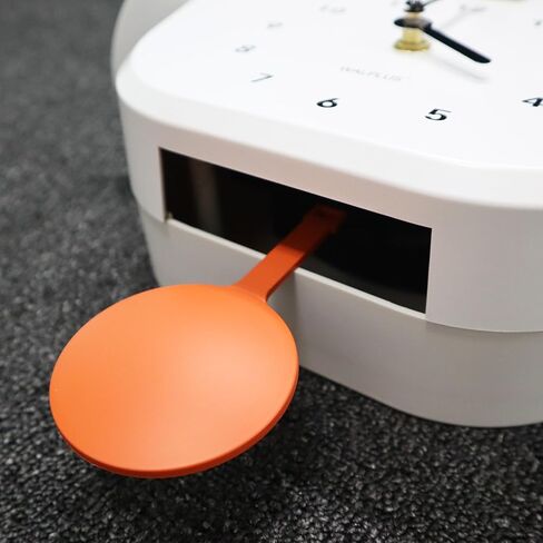 WALPLUS Modern Cuckoo Clocks for Wall Hourly Chiming Coo Coo Clock Volume Adjustable Cookoo Clock Removable Pendulum Christmas Cuckoo Gift White Matte Interior Decoration in Kuwait