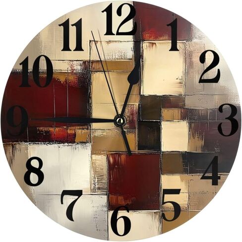 Chickens Clock for Living Room Wall Clock Round Kitchen 10 Inch Non-Ticking Silent Quartz Atomic Analog Clocks Decorative Bedroom in Saudi Arabia