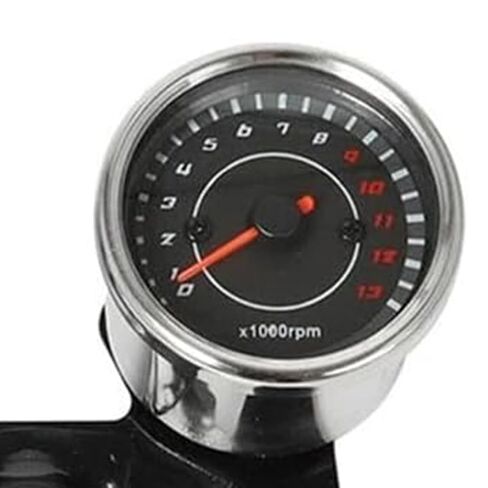 Motorcycle Tachometer 2 in 1 Instrument Cluster LED Backlight Display Accurate Mileage Tracking Motorcycle Speedometer in Kuwait