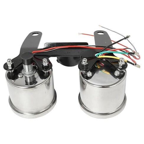 Motorcycle Tachometer 2 in 1 Instrument Cluster LED Backlight Display Accurate Mileage Tracking Motorcycle Speedometer in Kuwait