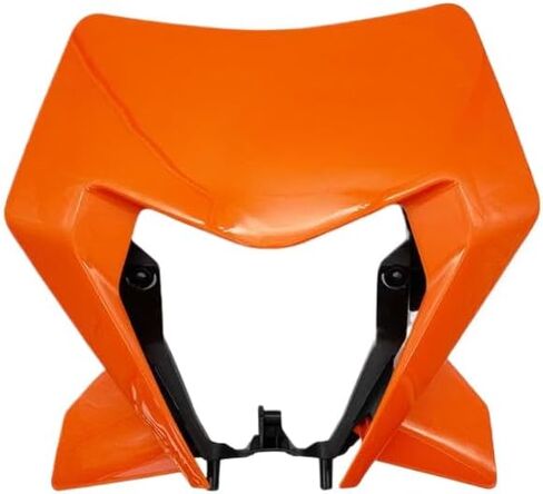 Motorcycle Headlight Fairing Cowl Housing Shroud Compatible with EXC EXCF XCW XCFW Models 150 250 300 450 500 2024 Year(Orange) in Kuwait
