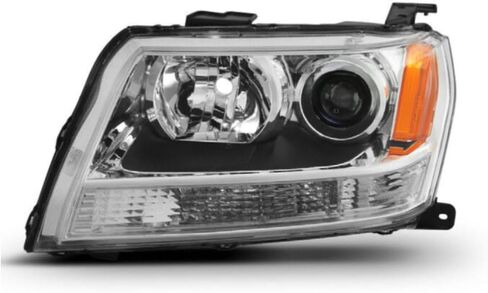 2 قطعة سائق المصباح الجانب واضح عدسة الكروم الإسكان العارض لسوزوكي ل جراند فيتارا 2006-2008 125-6996 in Kuwait