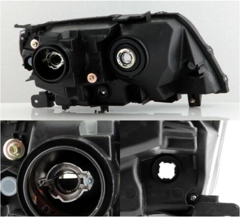 2 قطعة سائق المصباح الجانب واضح عدسة الكروم الإسكان العارض لسوزوكي ل جراند فيتارا 2006-2008 125-6996 in Kuwait