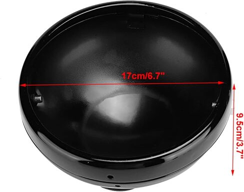 7In Motorcycle Headlamp Case Protective Shell Led Light Housing Modification For Headlight Durable Iron 7Inch Motorcycle Accessory in Kuwait