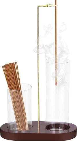 2 Pack Incense Holder, Incense Burner, Insence-Stick Holder Mess-Free Incense Burner Holder, Ideal for Meditation, Yoga, Relaxation, and Home Decor - Anti-Ash Flying in Kuwait