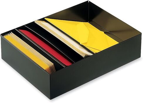 MMF Industries STEELMASTER Desk File Organizer | 15 Compartments | Scratch & Chip-Resistant Finish | Durable Steel Construction | Vertical File Organizer in Kuwait