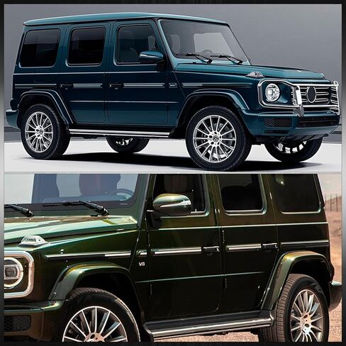 AJP Distributors Smoke Lens Front + Rear Side Marker Reflector Lights Molding Trim Assembly Signal Lamps 4PCS Set Compatible/Replacement For G-Class W463 G500 G550 G63 AMG G-Wagon 2019 2020 2021 2022 in Kuwait