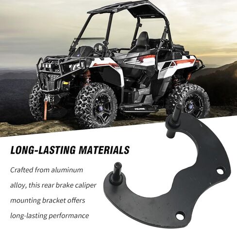 1912035 Rear Brake Caliper Mounting Bracket, Aluminium Caliper Assembly Mount Replacement for Polaris ACE Magnum 330 Ranger 400 500 570 RZR 570 800 RS1 Sportsman 400 800 in Saudi Arabia