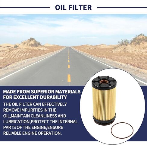 68677810AA Oil Filter Fit for Ram 2500/3500 Truck 2025 2026 6.7L L6 Cummins Diesel Turbo Engine in Saudi Arabia