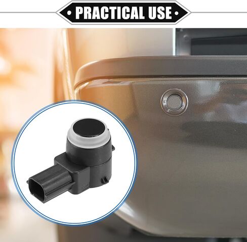 مستشعر مساعد وقوف السيارات العكسي متوافق مع شيفروليه سوبربان 2500 2007-2013، مستشعر مساعد وقوف السيارات من بلاستيك ABS المتين باللون الأسود in Kuwait