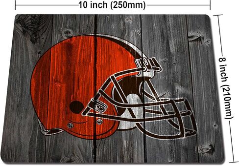 Wood Grain Design Sports Mouse Pad, Non-Slip Rubber Base Mousepad for Computers Laptop Desk, Gaming Mousepad Desk Accessories, Desk Mat Mouse Pad, Office Supplies - Mouse Pads for Desk in Kuwait