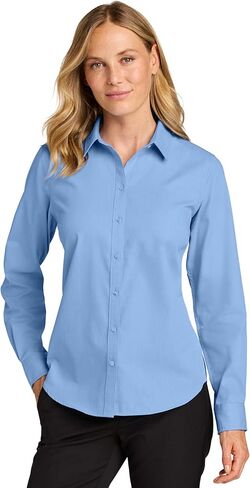 Port Authority Women's Long Sleeve Nailhead Easy Care Shirt in Saudi Arabia