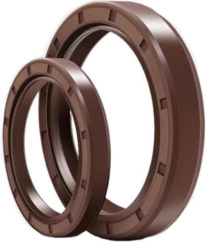 Framework Oil Seal TC Fluoro Rubber Gasket Rings Cover Double Lip with Spring for Bearing ID*OD*THK 21/22/23/24/25MM(22x30x5(2pcs)) in Saudi Arabia