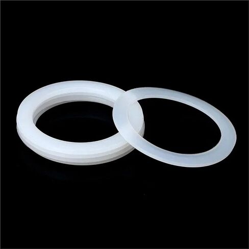 2pcs Sealing Ring Silicone Brew Head Gasket Seal Ring For 2/4/6/9 Cup Espresso Coffee Maker Accessory(4 cups inner diamete) in Saudi Arabia