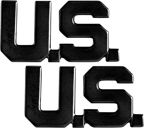 MEDALS OF AMERICA EST. 1976 U.S. Army Officer Branch U.S. and U.S. Black Medal 1 pair in Saudi Arabia