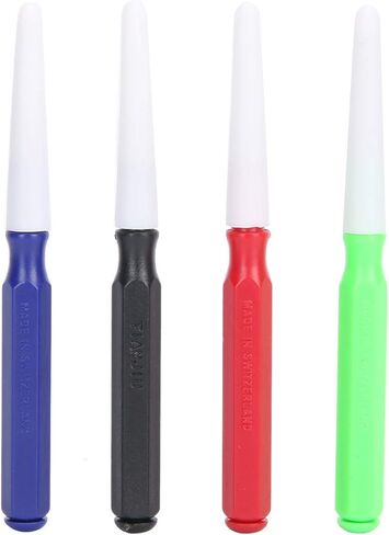 4Pcs Pen Oiler, Plastic Watch Oiler Kit, Portable Watch Oil Pen Kit with Protective Cover, Professional Watches Lubricant Oilers with Carbon Steel Tips for Watchmakers in Kuwait