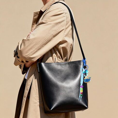 8 قطع من حبل المضفر الملون على شكل حقيبة سحرية، سلسلة مفاتيح باراكورد ملونة للحرف اليدوية، حقيبة باراكورد سحرية للمفتاح، المحفظة، حقيبة اليد، ملحقات تزيين حقيبة الظهر in Kuwait