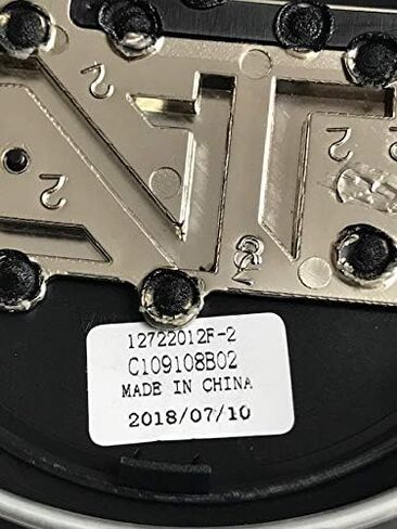 C109108B02 12722012F-2 Gloss Black Center Cap in Kuwait