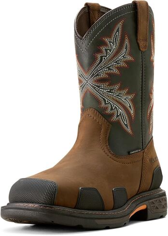 ARIAT OverDrive Wide Square Toe Composite Toe Work Boots in Saudi Arabia