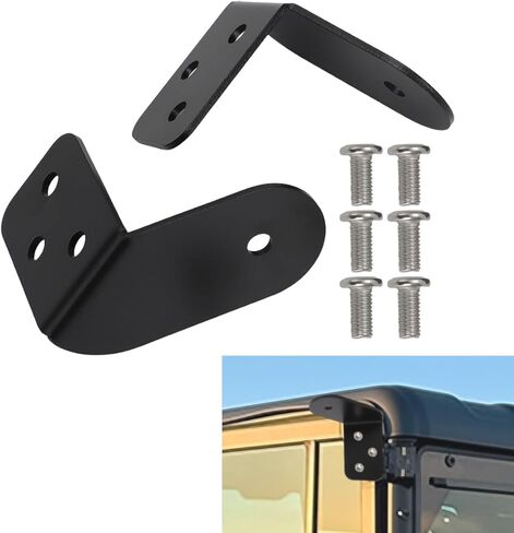 Rear Pod Light Mounting Brackets for CF Moto U10 2024-2026 - 2PCS in Saudi Arabia