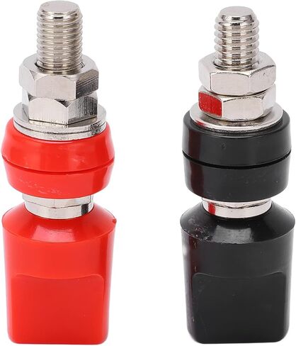 M8 Remote Battery Terminals, 2PCS 100A Battery Post Terminals with 4mm Plug for Hardware Electronic Device in Kuwait