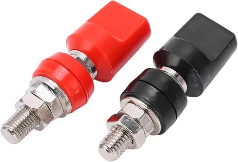 M8 Remote Battery Terminals, 2PCS 100A Battery Post Terminals with 4mm Plug for Hardware Electronic Device in Kuwait