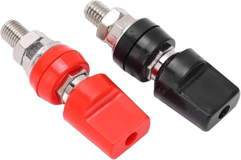M8 Remote Battery Terminals, 2PCS 100A Battery Post Terminals with 4mm Plug for Hardware Electronic Device in Kuwait