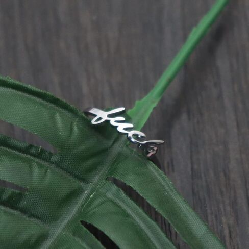 Eilygen Inspirational Gift Fuck Ring Fuck Off Ring Stainless Steel Adjustable Ring for Women Girls in Kuwait