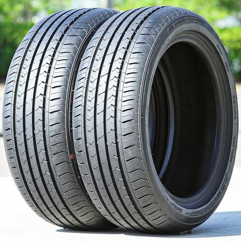 مجموعة من 2 (اثنين) إطارات Atlander Xsport-76 لسيارات الركاب لجميع المواسم - 185/60R14 185/60/14 185/60-14 82H نطاق تحميل SL 4-Ply BSW جدار جانبي أسود UTQG 560AA in Kuwait