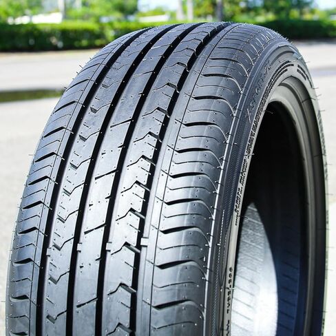 مجموعة من 2 (اثنين) إطارات Atlander Xsport-76 لسيارات الركاب لجميع المواسم - 185/60R14 185/60/14 185/60-14 82H نطاق تحميل SL 4-Ply BSW جدار جانبي أسود UTQG 560AA in Kuwait