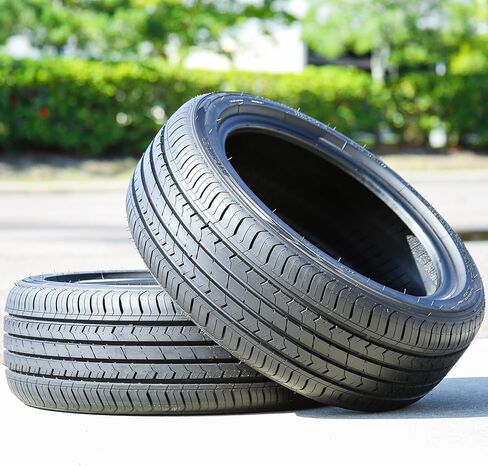مجموعة من 2 (اثنين) إطارات Atlander Xsport-76 لسيارات الركاب لجميع المواسم - 185/60R14 185/60/14 185/60-14 82H نطاق تحميل SL 4-Ply BSW جدار جانبي أسود UTQG 560AA in Kuwait