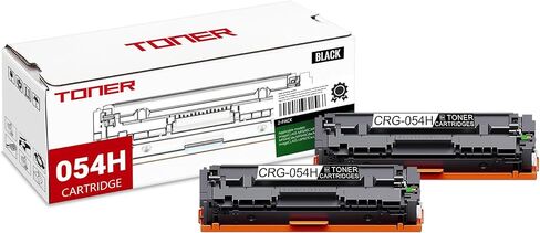 2-Pack CRG054H 3028C001 Black Toner Cartridge, High yield 3,500 pages, Replacement for Canon 054H imageCLASS MF640C MF641Cw MF642Cdw MF644Cdw MF643Cdw imageCLASS LBP621Cw LBP622Cdw LBP623Cdw Printer in Kuwait