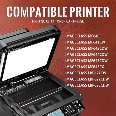 2-Pack CRG054H 3028C001 Black Toner Cartridge, High yield 3,500 pages, Replacement for Canon 054H imageCLASS MF640C MF641Cw MF642Cdw MF644Cdw MF643Cdw imageCLASS LBP621Cw LBP622Cdw LBP623Cdw Printer in Kuwait