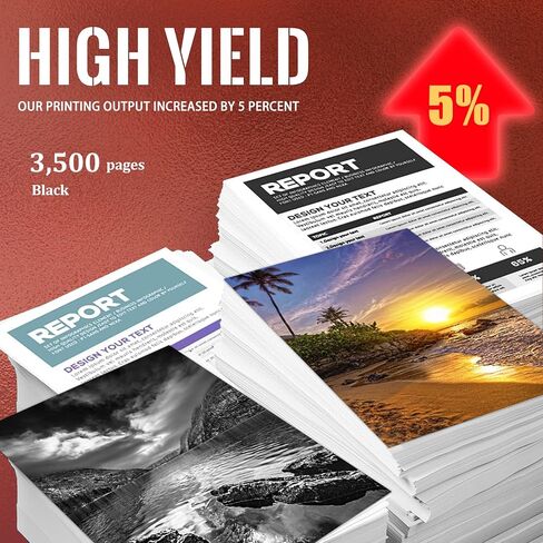 2-Pack CRG054H 3028C001 Black Toner Cartridge, High yield 3,500 pages, Replacement for Canon 054H imageCLASS MF640C MF641Cw MF642Cdw MF644Cdw MF643Cdw imageCLASS LBP621Cw LBP622Cdw LBP623Cdw Printer in Kuwait