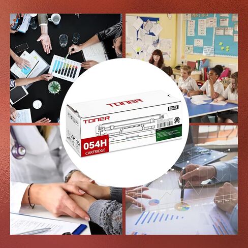 2-Pack CRG054H 3028C001 Black Toner Cartridge, High yield 3,500 pages, Replacement for Canon 054H imageCLASS MF640C MF641Cw MF642Cdw MF644Cdw MF643Cdw imageCLASS LBP621Cw LBP622Cdw LBP623Cdw Printer in Kuwait